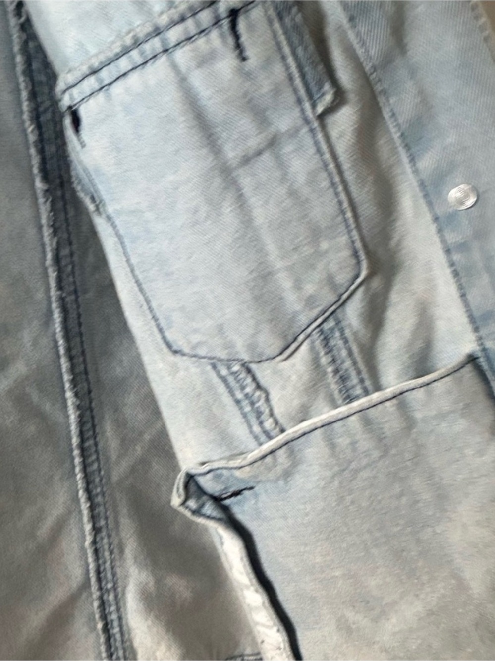 Stoosh Light Blue Vintage Denim Jacket - Picture 6 of 7